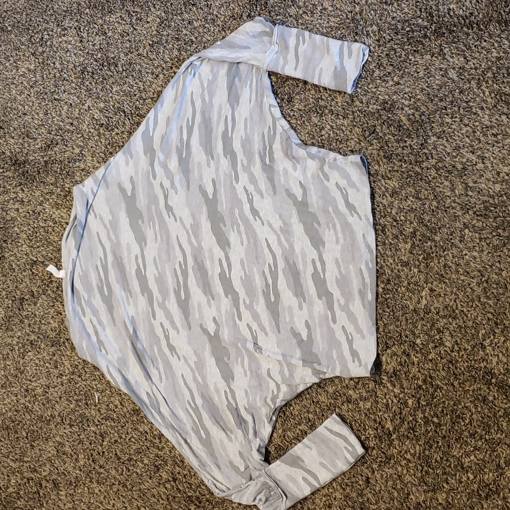 Camo blouse